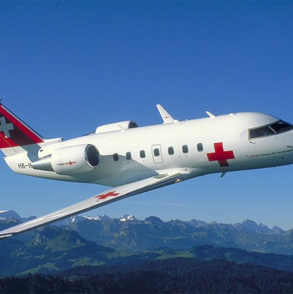 Ambulance vliegtuigen Global aviation